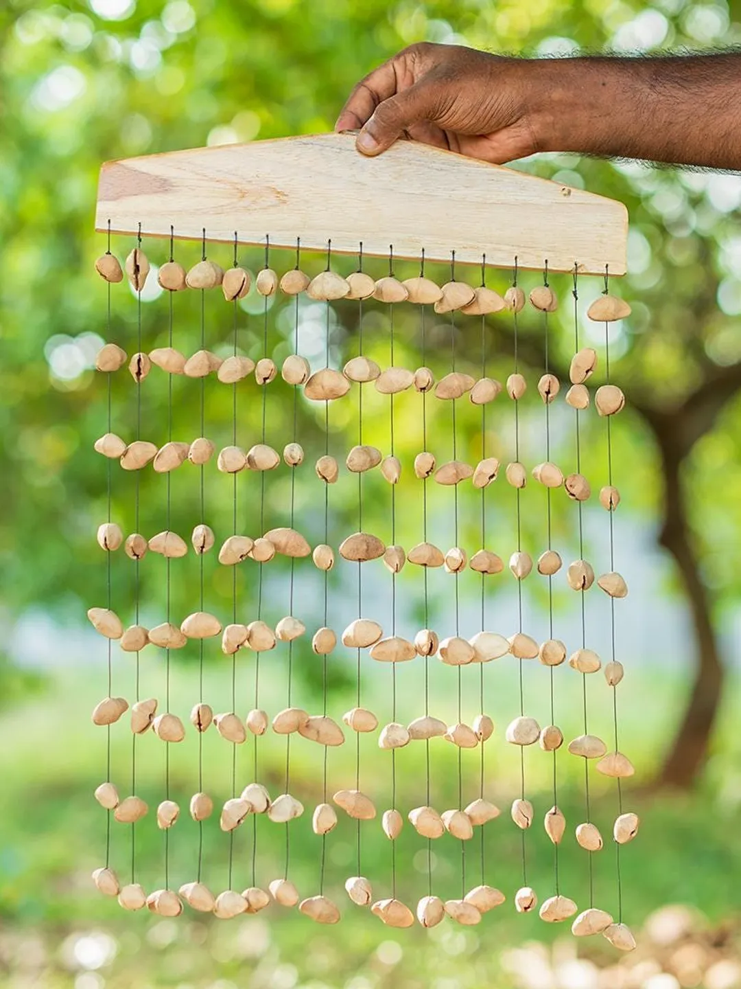 Nature Instrument Making Handcrafted Bamboo Rainstick – Natural Percussion Instrument for Sound ...