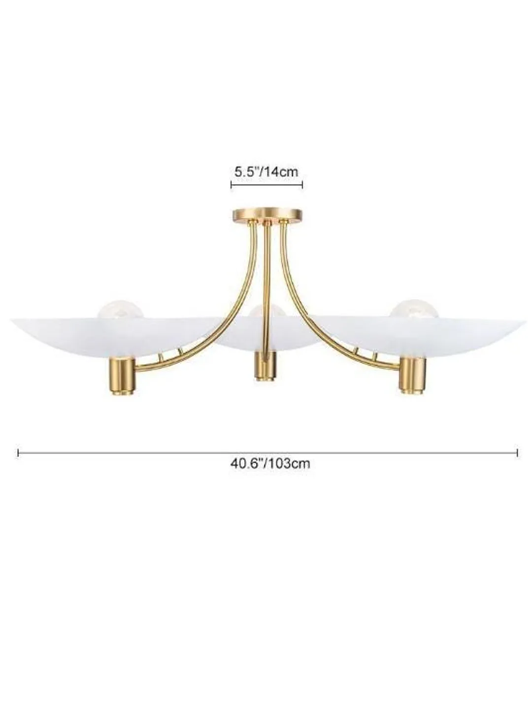 Doom lights 3 arms cling light valentine's gift modern art lights