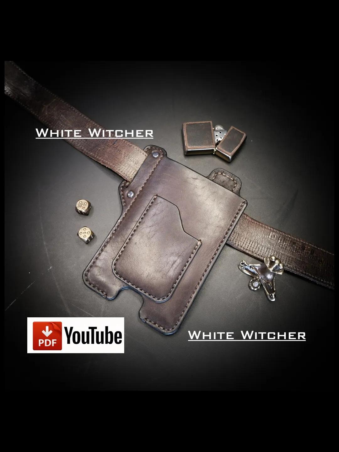 PDF download pattern to make a Belt Phone case. BPC-Buddy