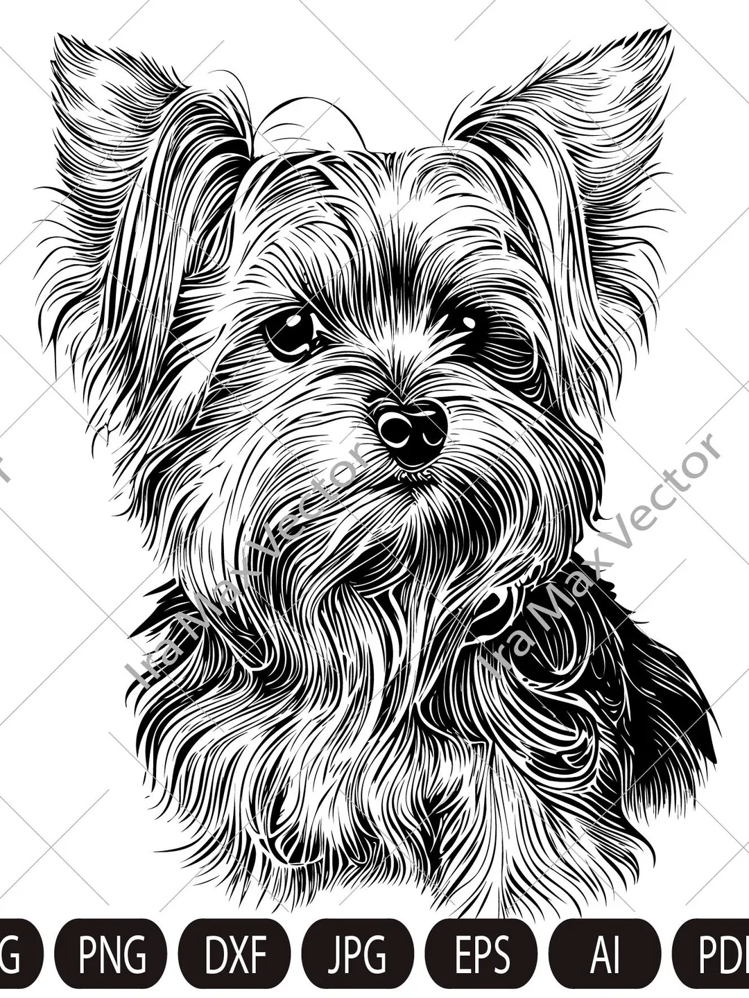 Yorkshire Dog svg, Yorkshire Terrier SVG, Yorkie face clipart, Dog svg cricut,Yorkshire Terrier Vector, Yorkshire Terrier Print Shirt,york