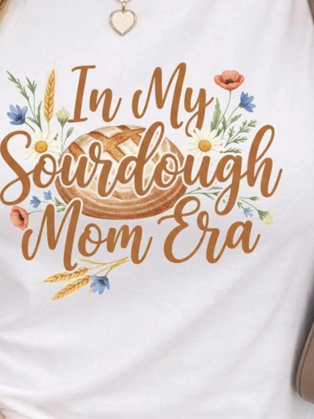 In My Mom Era Sourdough Mom Era Retro Digital Download | Groovy Baking SVG PNG | Floral Bread Maker Shirt Design Baking Era
