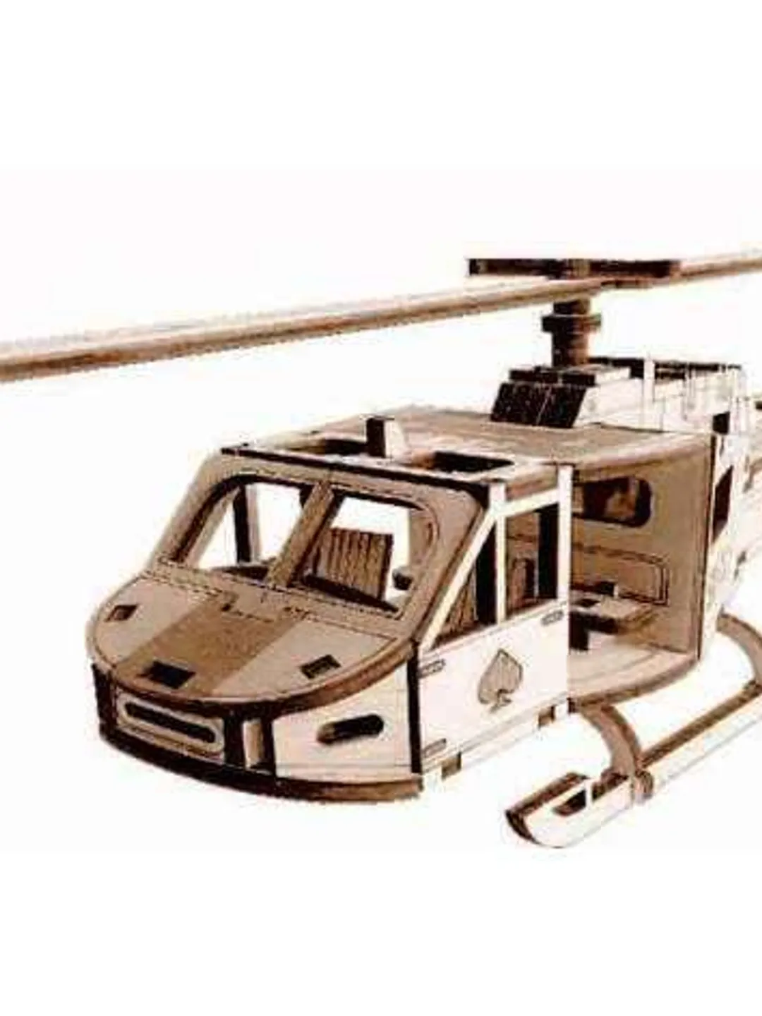 Digital Template Cnc Router Files Cnc Helicopter Toy Files for Wood ...