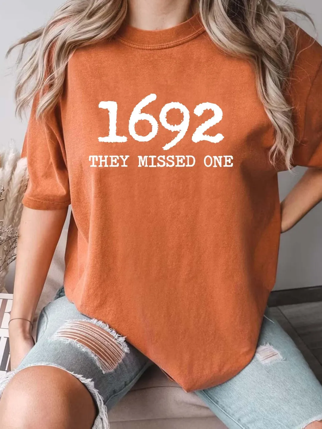 Salem Witch Comfort Colors Shirt: Spooky Season Halloween Tee
