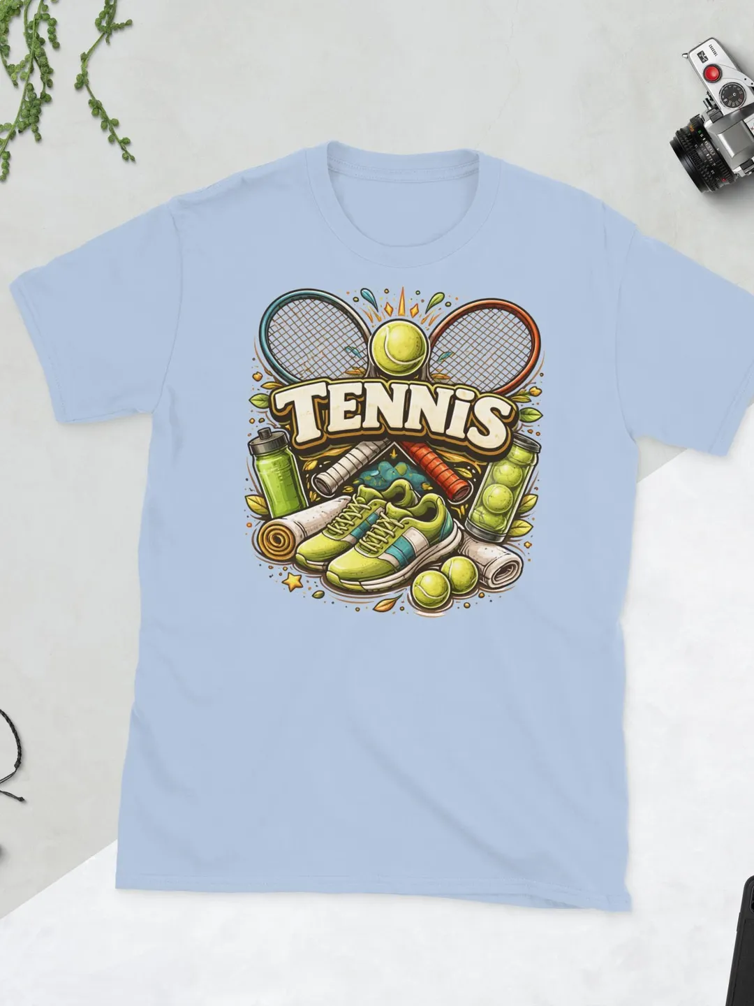 Tennis Lover T-Shirt, Retro Sports Graphic Tee, Cute Tennis Gift for Mom Aunt Grandma or Sister, Athletic Gear Apparel, Court Life Outfit