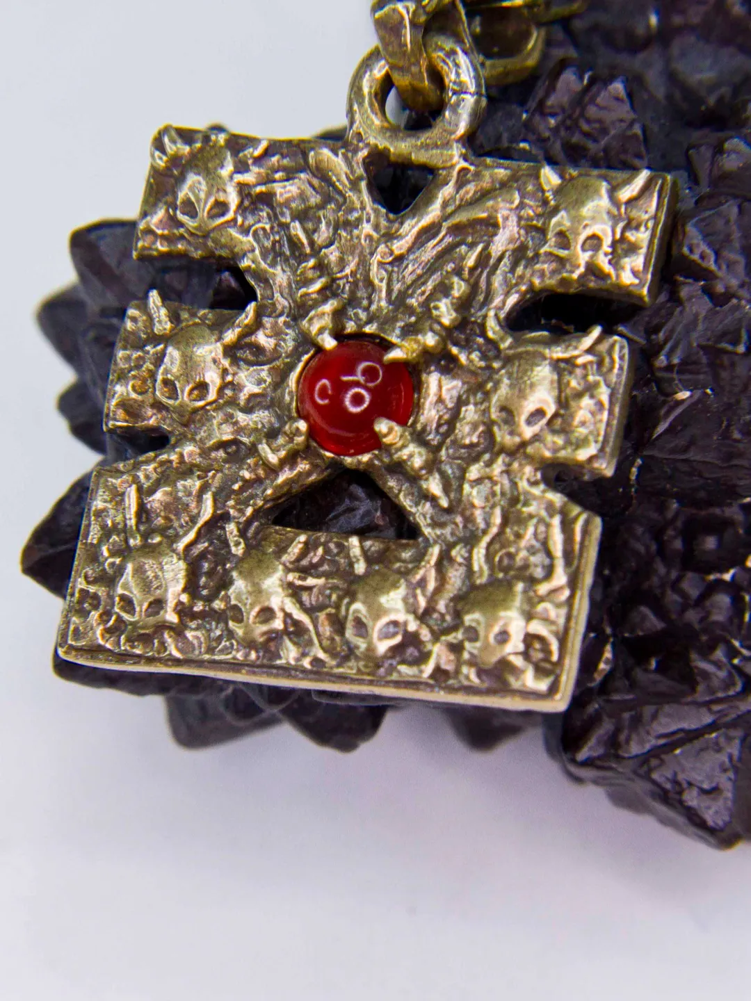 Handmade Pendant Symbol of Khorne (Solid Brass)