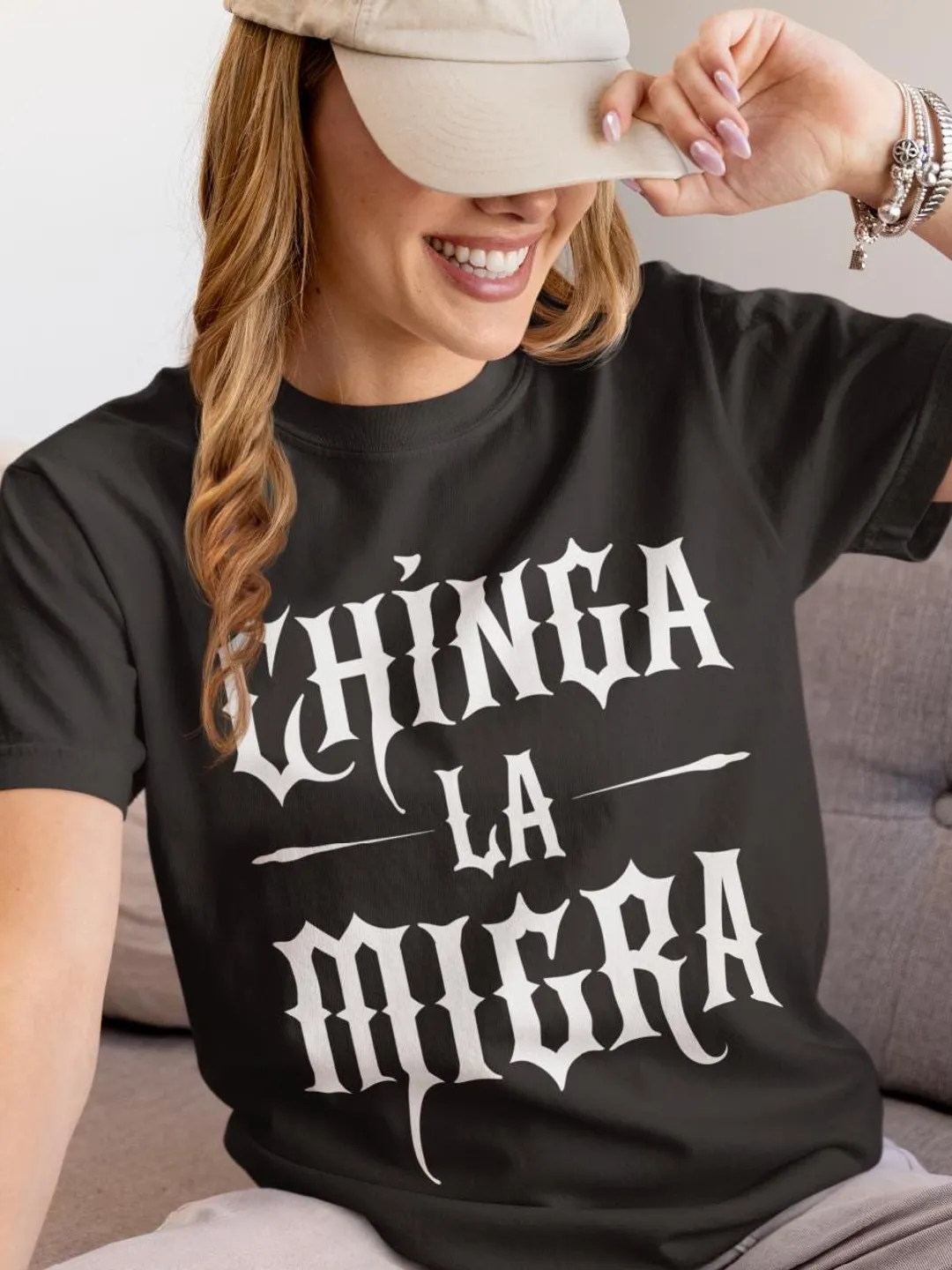 Chinga La Migra Comfort Colors Tee: Anti-ICE Protest Shirt