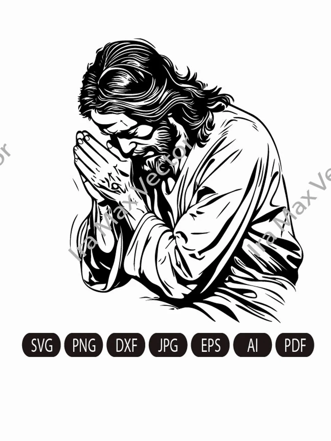Jesus SVG, Jesus praying, Jesus risen, Christian SVG image, Jesus face  SVG, faith svg, Bible svg, God svg, scripture svg, jesus cut files