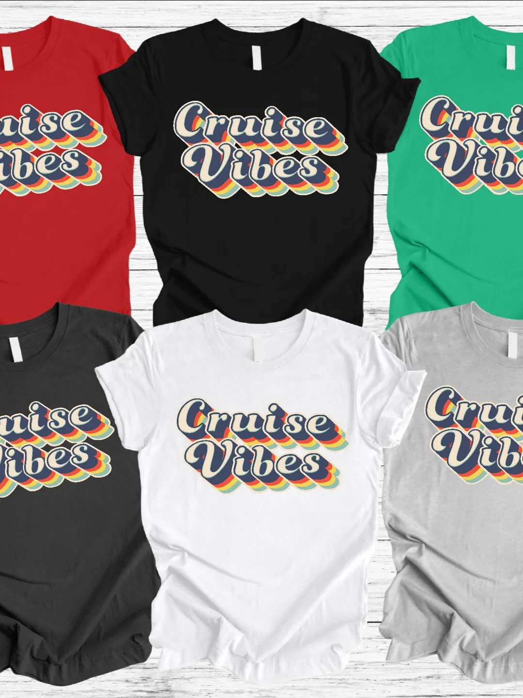 Cruise Vibes Shirt: Family Summer Holiday Matching Tees