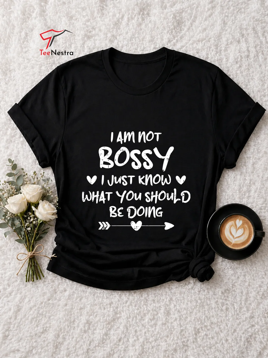 I Am Not Bossy I Just Know What You Should Be Doing Shirt - Funny Boss Lady Gift - Sarcastic Women Tee - Bella and Canvas 3001 (FREE SHIPPING)
