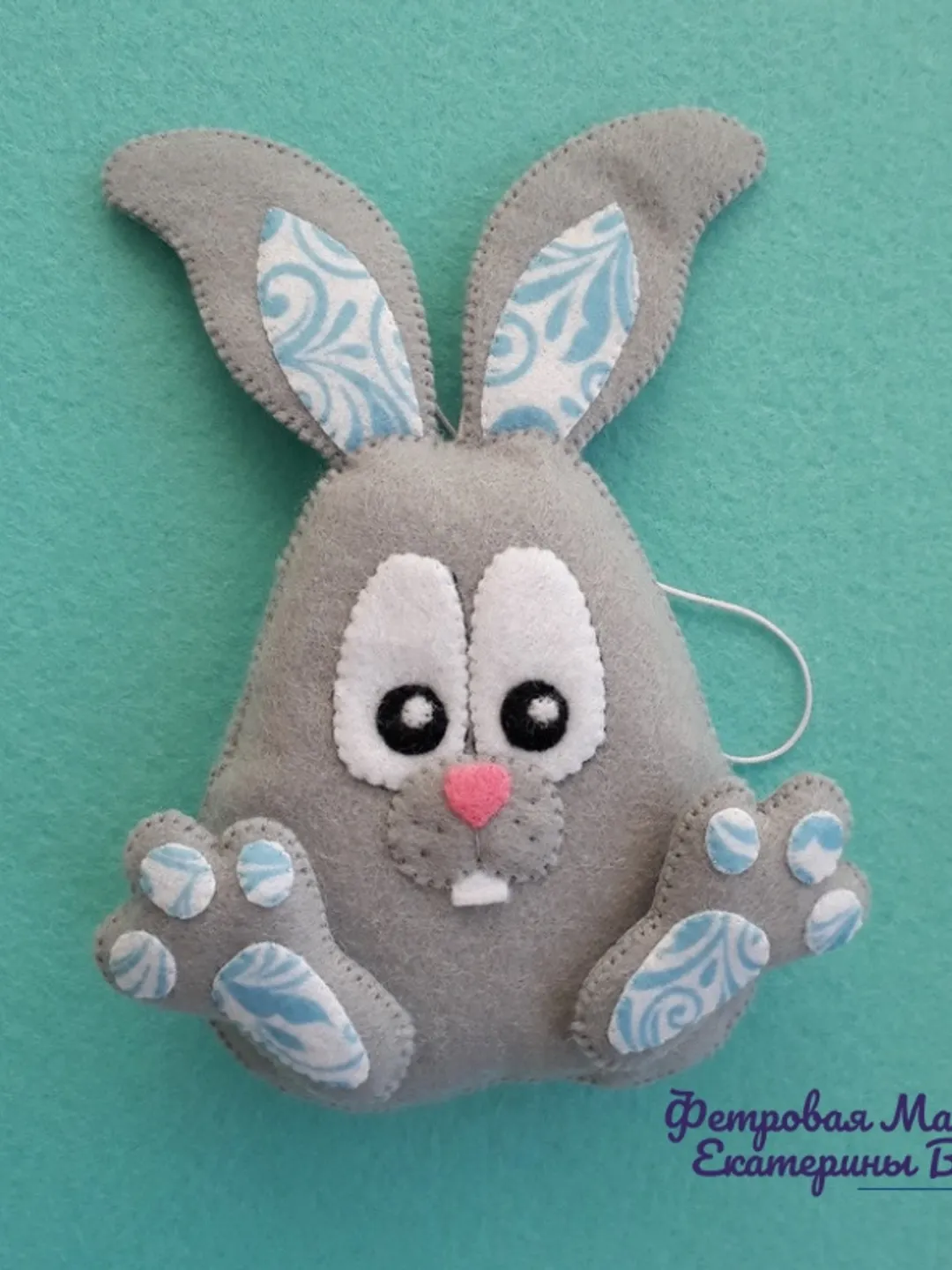 Easter bunny Spotted Bunny Baby rabbit Wild rabbit felt Easter decorations Fancy rabbit baby stuffy Easter child gift