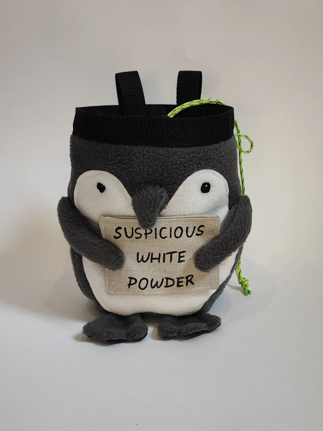 Chalk bag Penguin for rock climbing