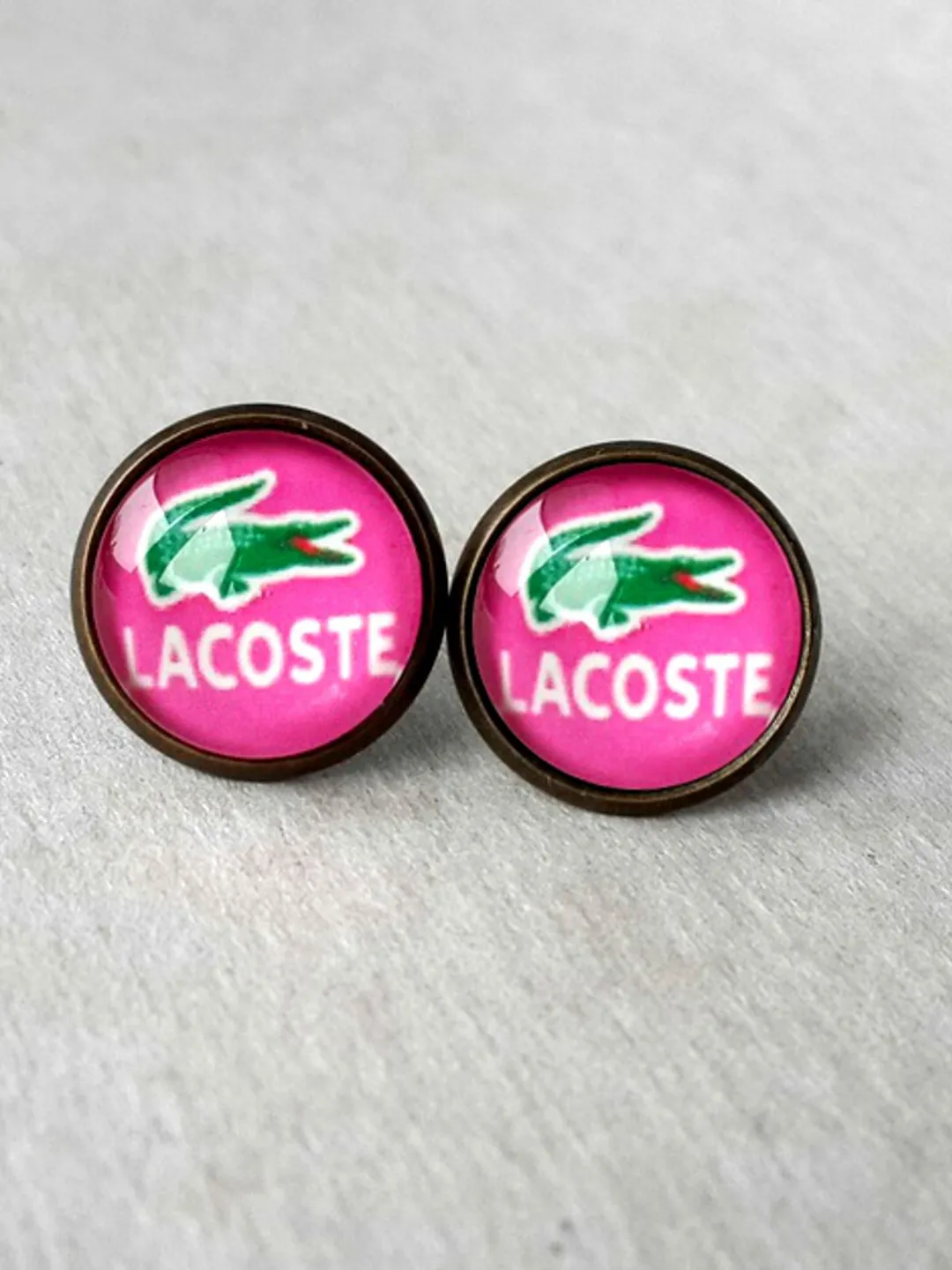 Lacoste Earrings, Lacoste Studs