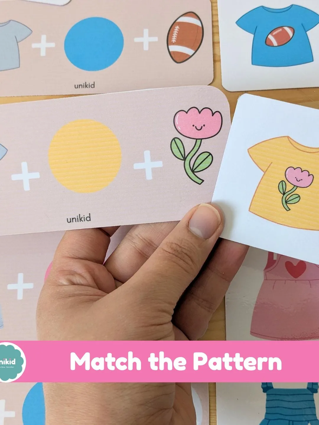 Fall Pattern Matching Printable Autumn Preschool Activity Sequencing ...