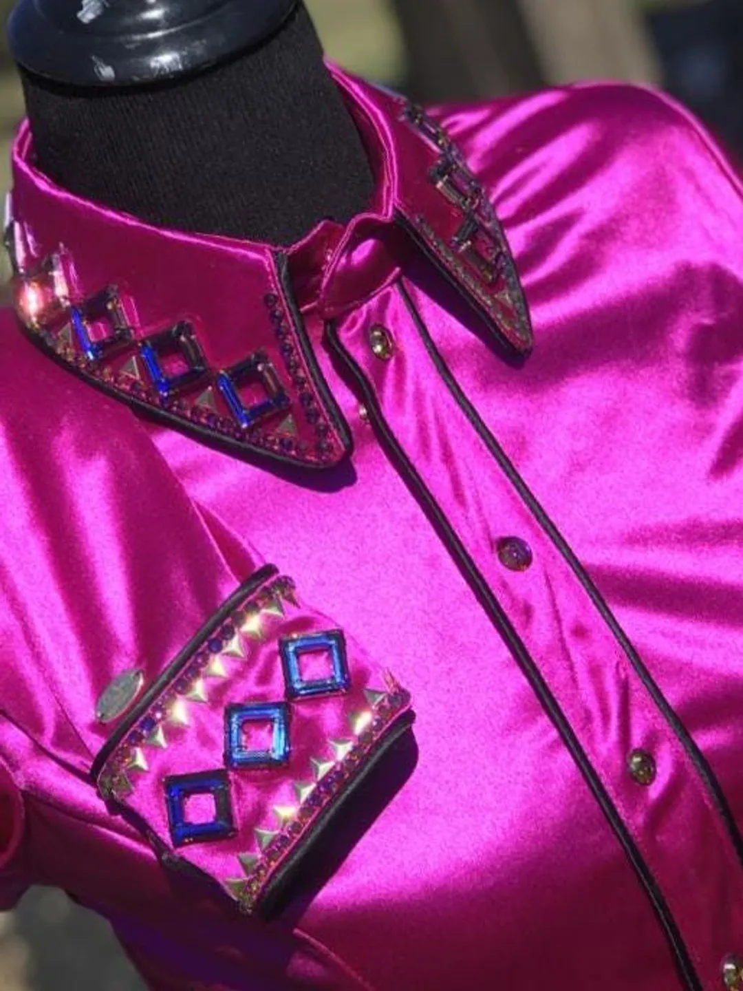 Pink Show Riding Jacket Light pink Equestrian Show Shirt: Western Riding Apparel