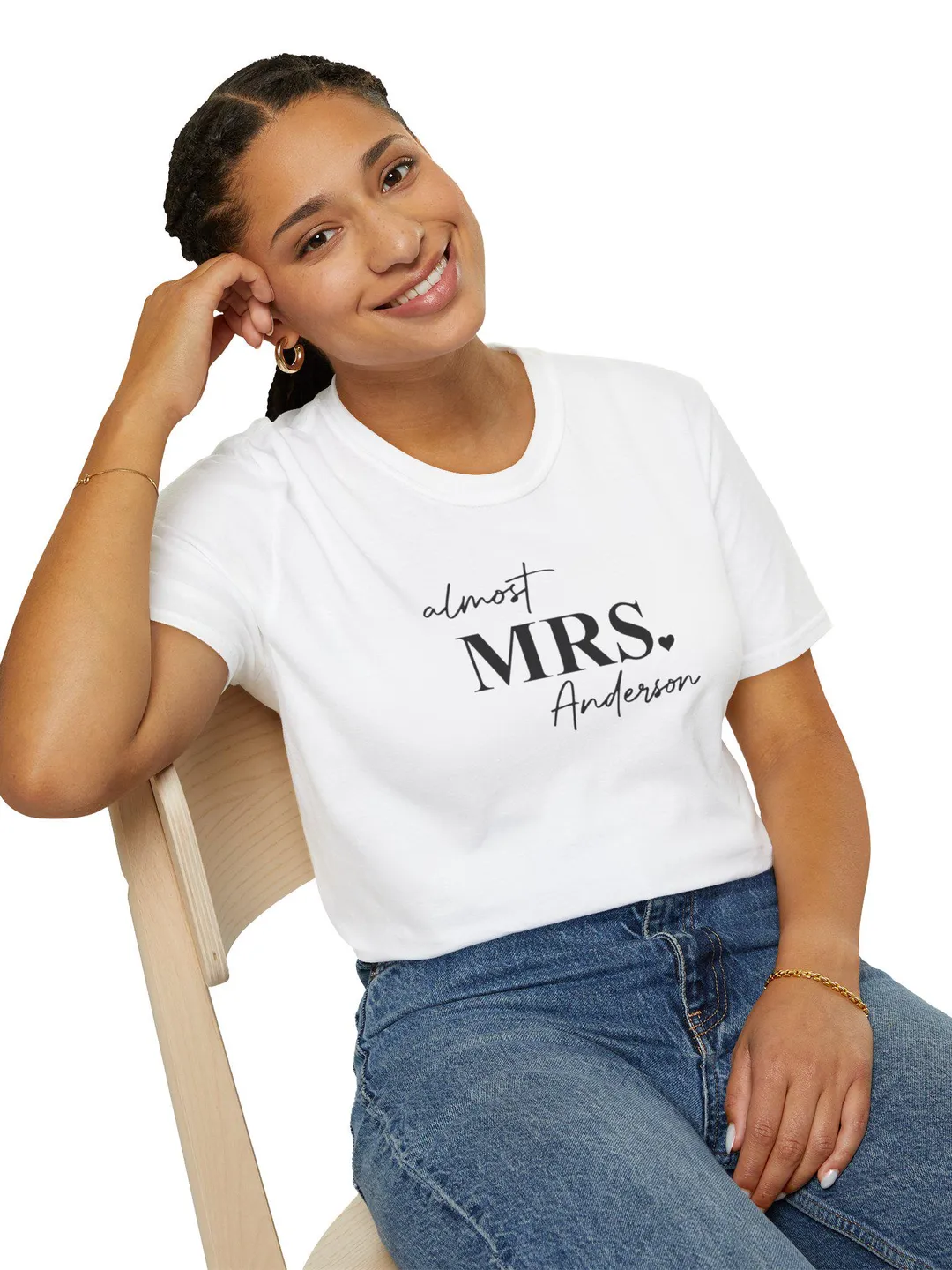 Personalized Future Mrs. Shirt, Custom Bride T-Shirt, Engagement Gift, Bridal Shower Tee