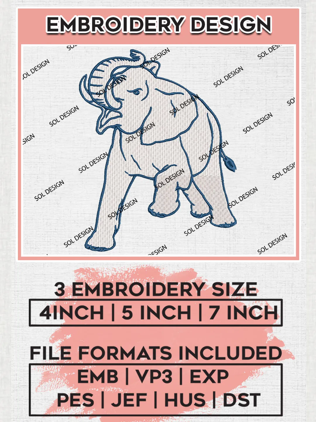 Cal State Fullerton Titans Game Day Football Team Mascot Logo Embroidery Design Files, NCAA Cal State Fullerton Titans Machine Embroidery, NCAA Teams, 3 sizes, NCAA Machine embroidery designs, Digital Download