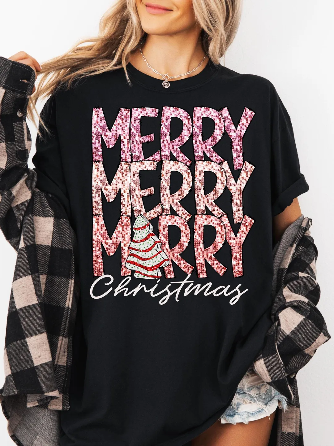 Merry merry merry christmas faux Sequin png,glitter christmas png,christmas cake faux sequin png,Faux Glitter Christmas Png Sublimation
