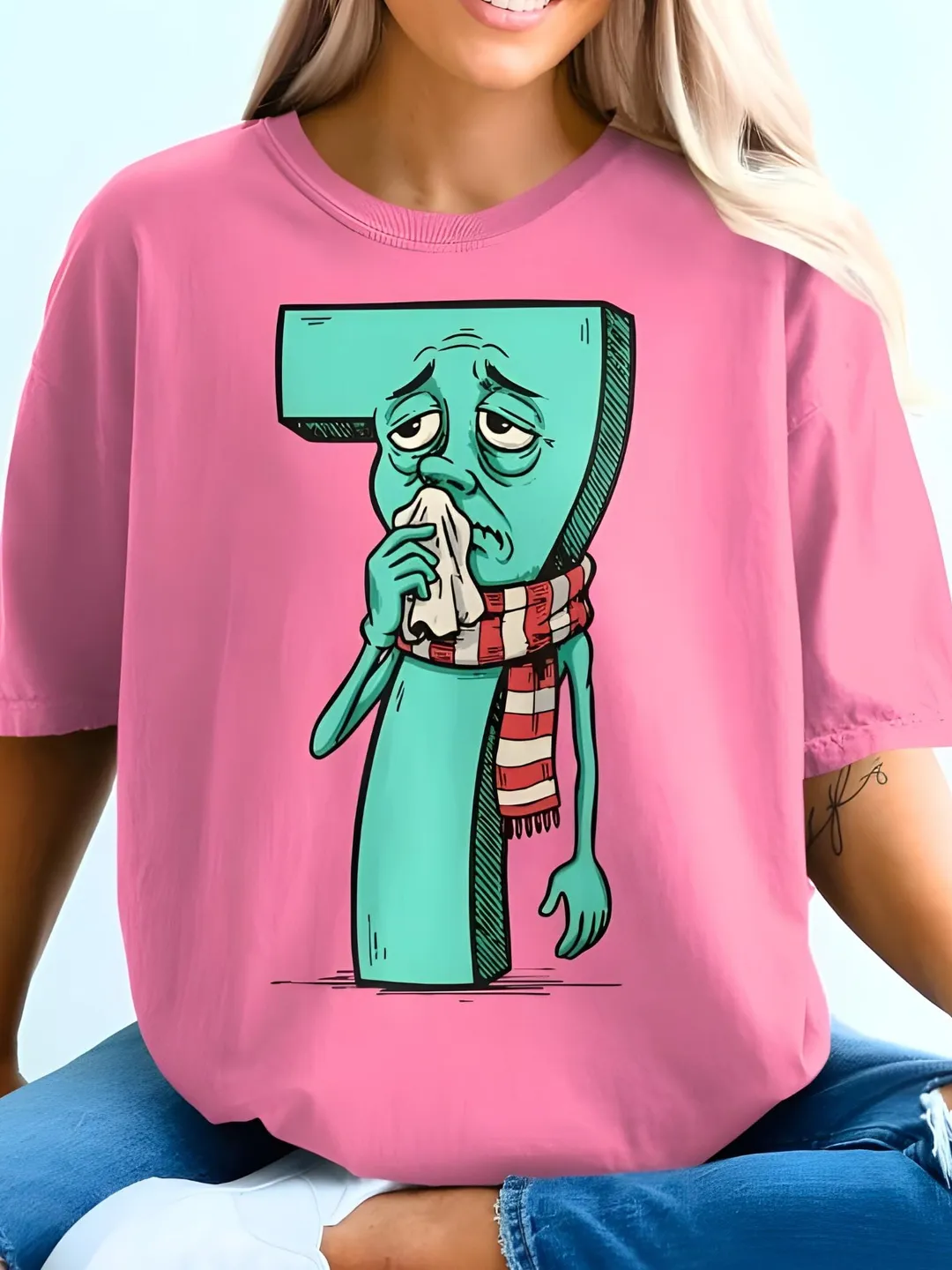 Sick Seven Meme PNG SVG Funny 67 Meme Trend Design Sad Number Seven ...