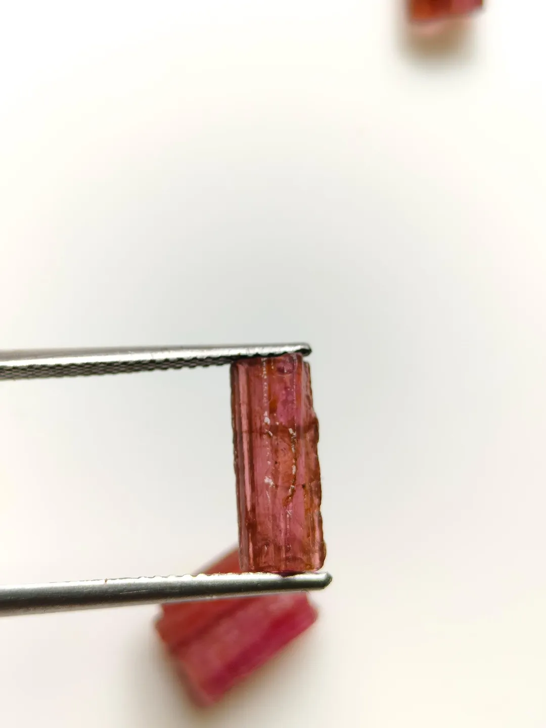 Raw Pink Tourmaline Crystal Rods Gemstone, Healing Gemstone Sticks, 3 ...