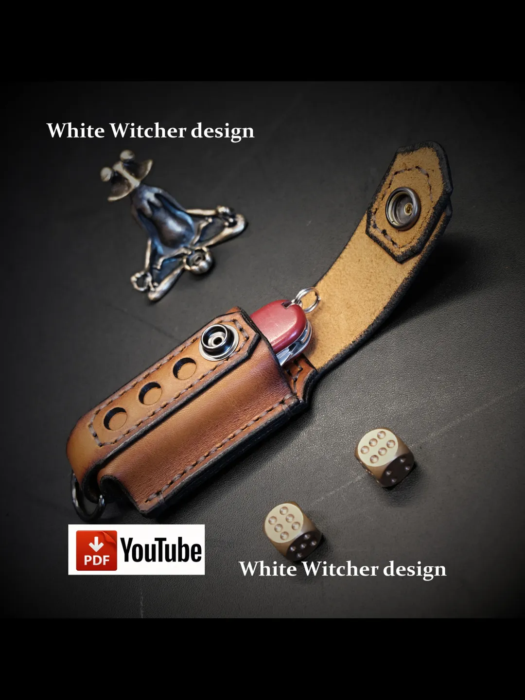 Leather patern to make a Case for victorinox Spartan/Cadet/Recruit.EDC43