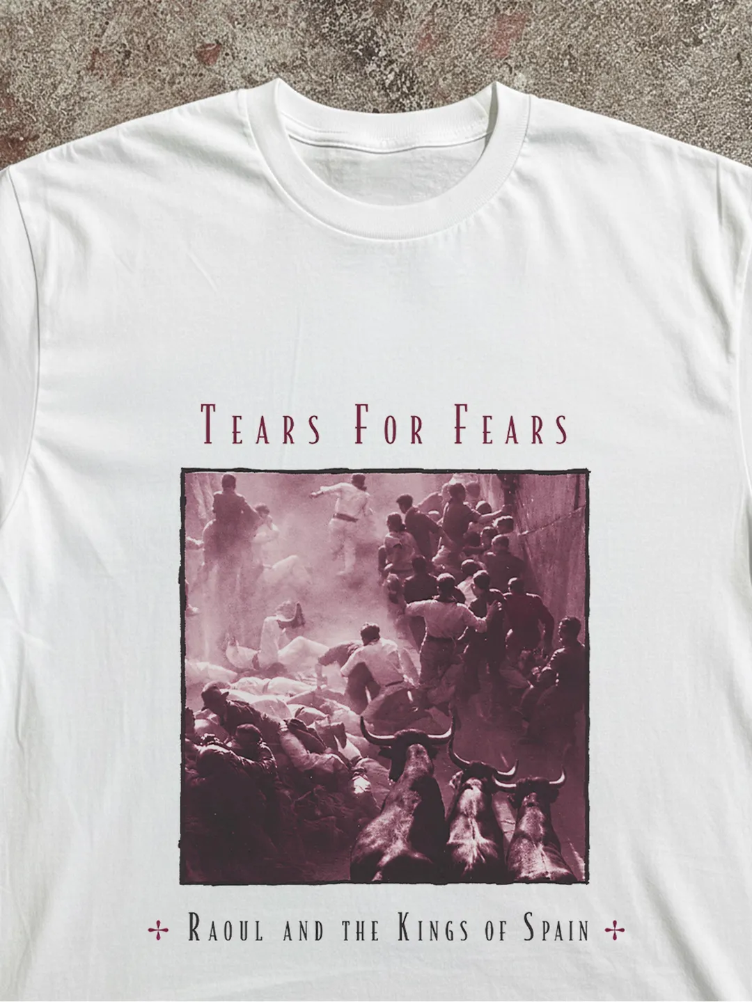 Vintage Tears for Fears T-Shirt: Raoul and the Kings of Spain Retro Synthpop Band Merch