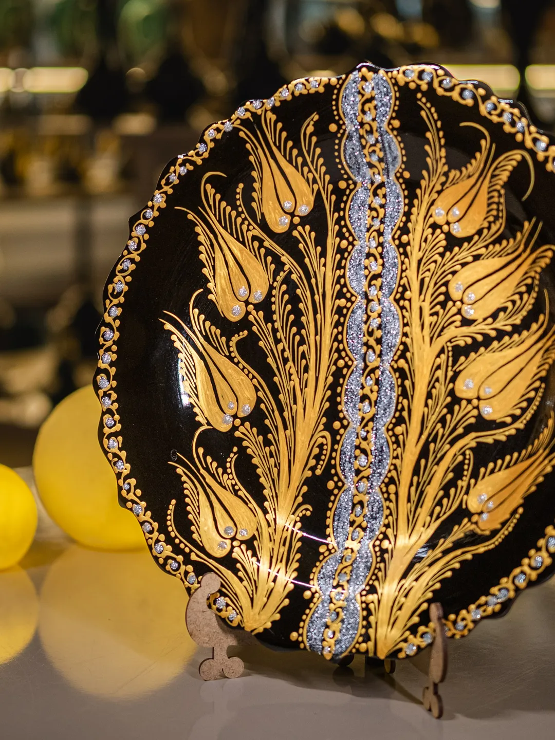 Artistic Ceramic Plate | Unique Ceramic Plate for Modern Home Decor