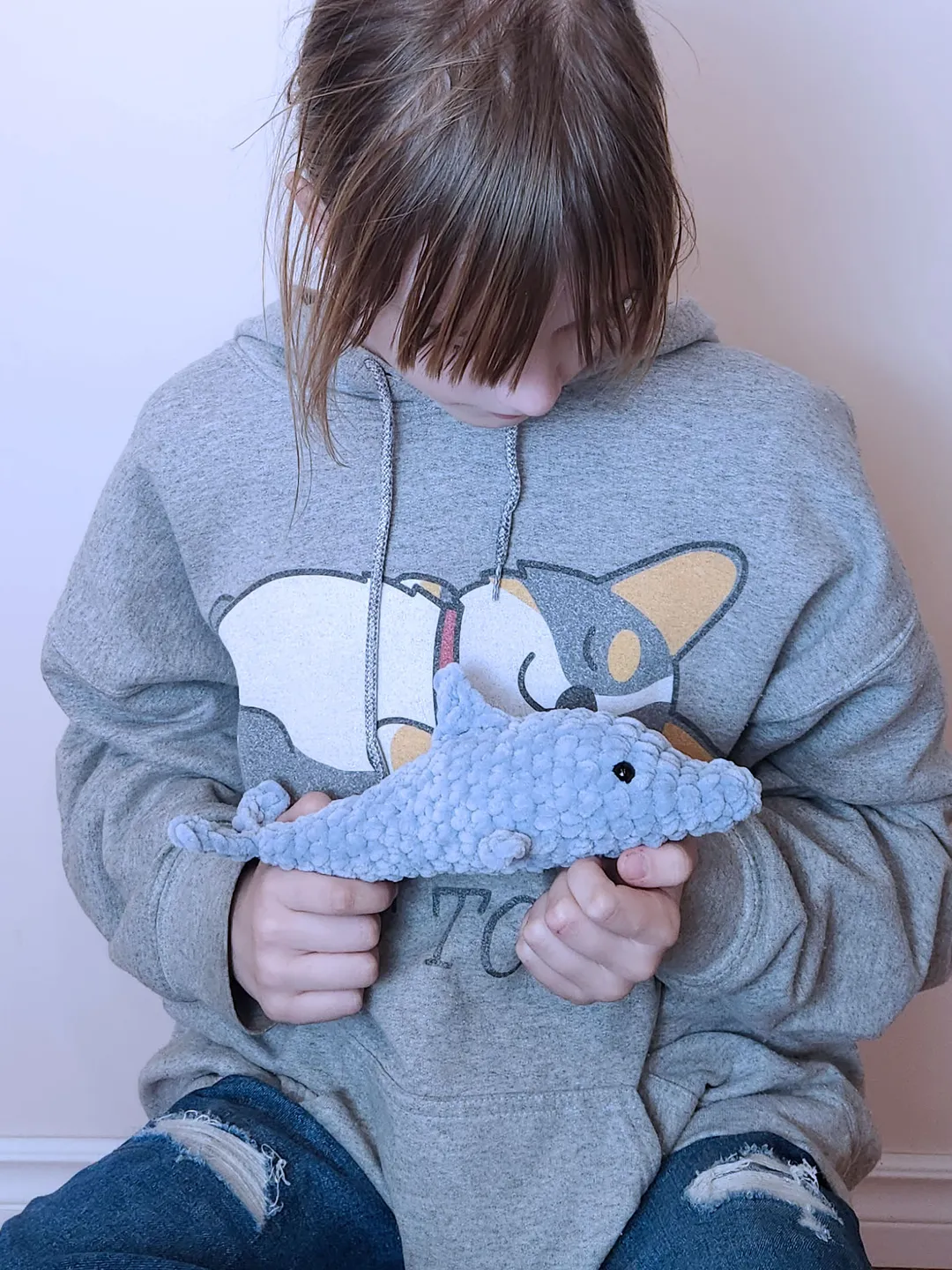 Tutorial Terry Plusg Shark Plush Sewing Pattern - PDF Digital Download - Plush Sewing DIY ...