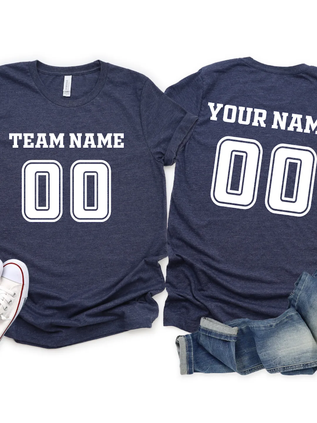 Custom Team Jersey Shirt: Personalized Name and Number