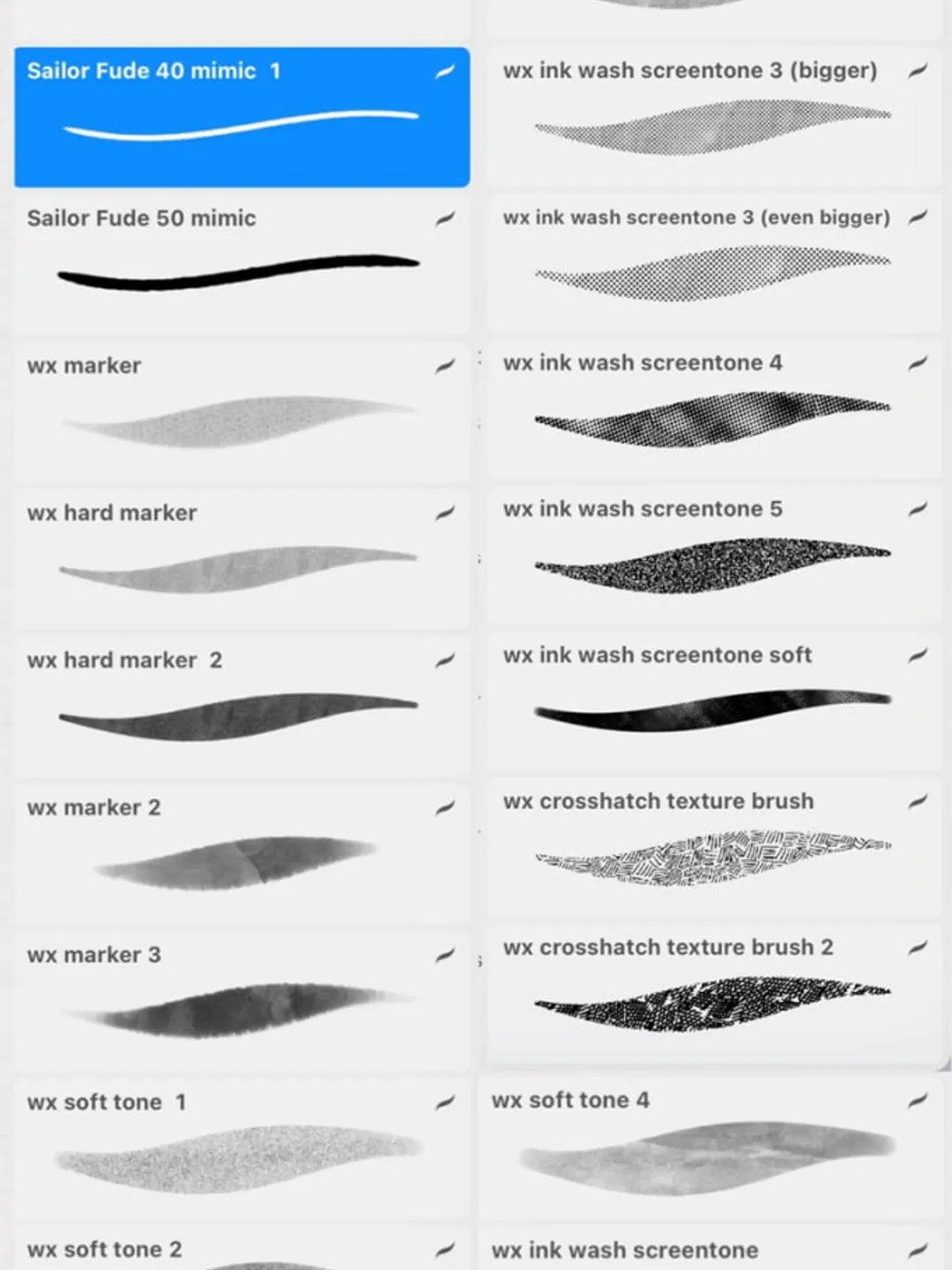 22 Digital Brushes for Comics - Procreate