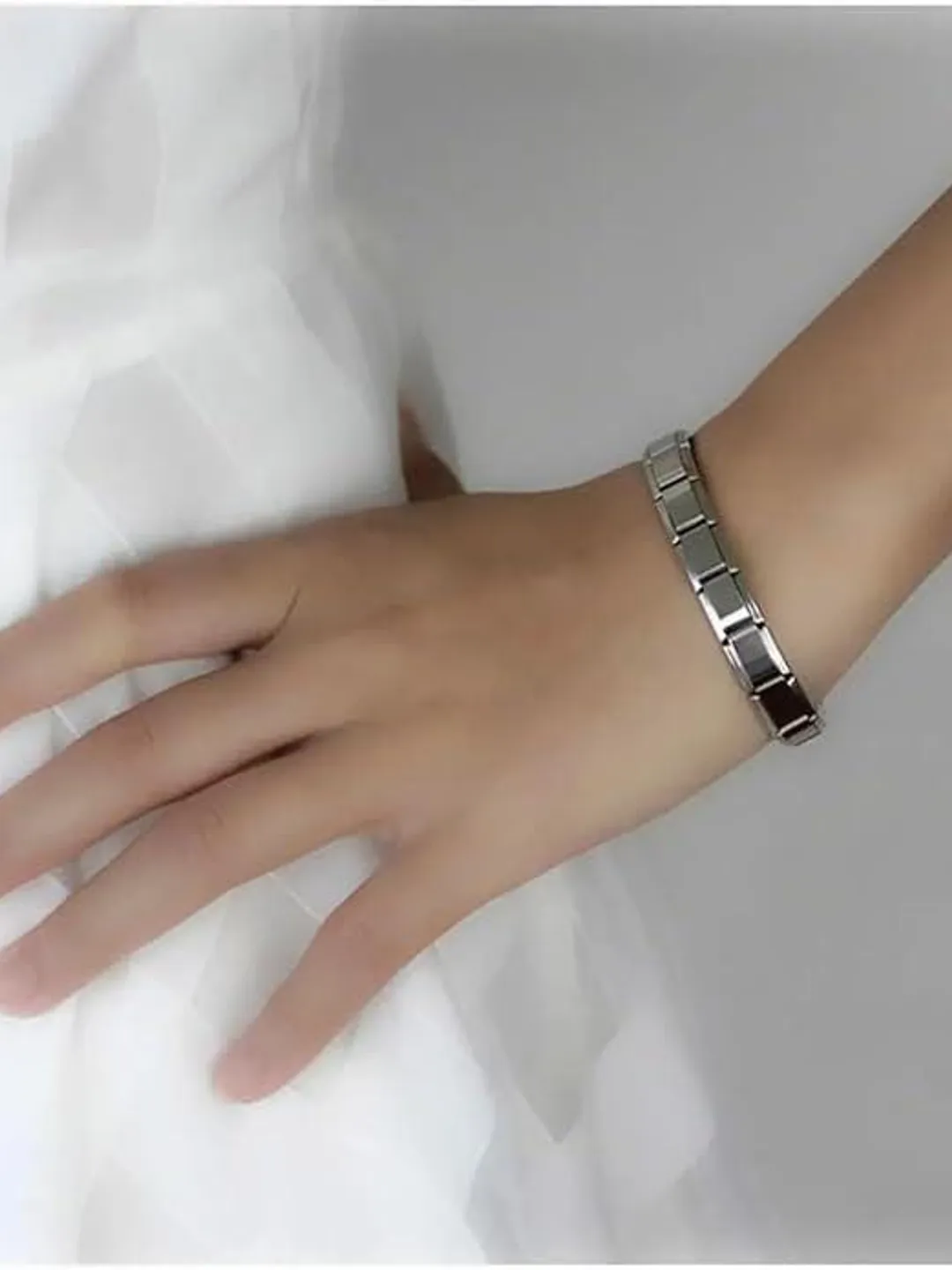 The Collection Unisex Nomination Model Charm Bracelet Stainless Steel Bracelet