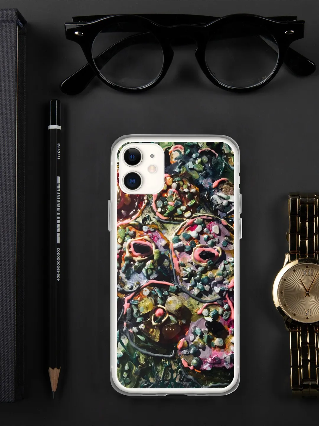 Modern fantasy Clear Case for iPhone® ,unique handmade gift for her,The ...