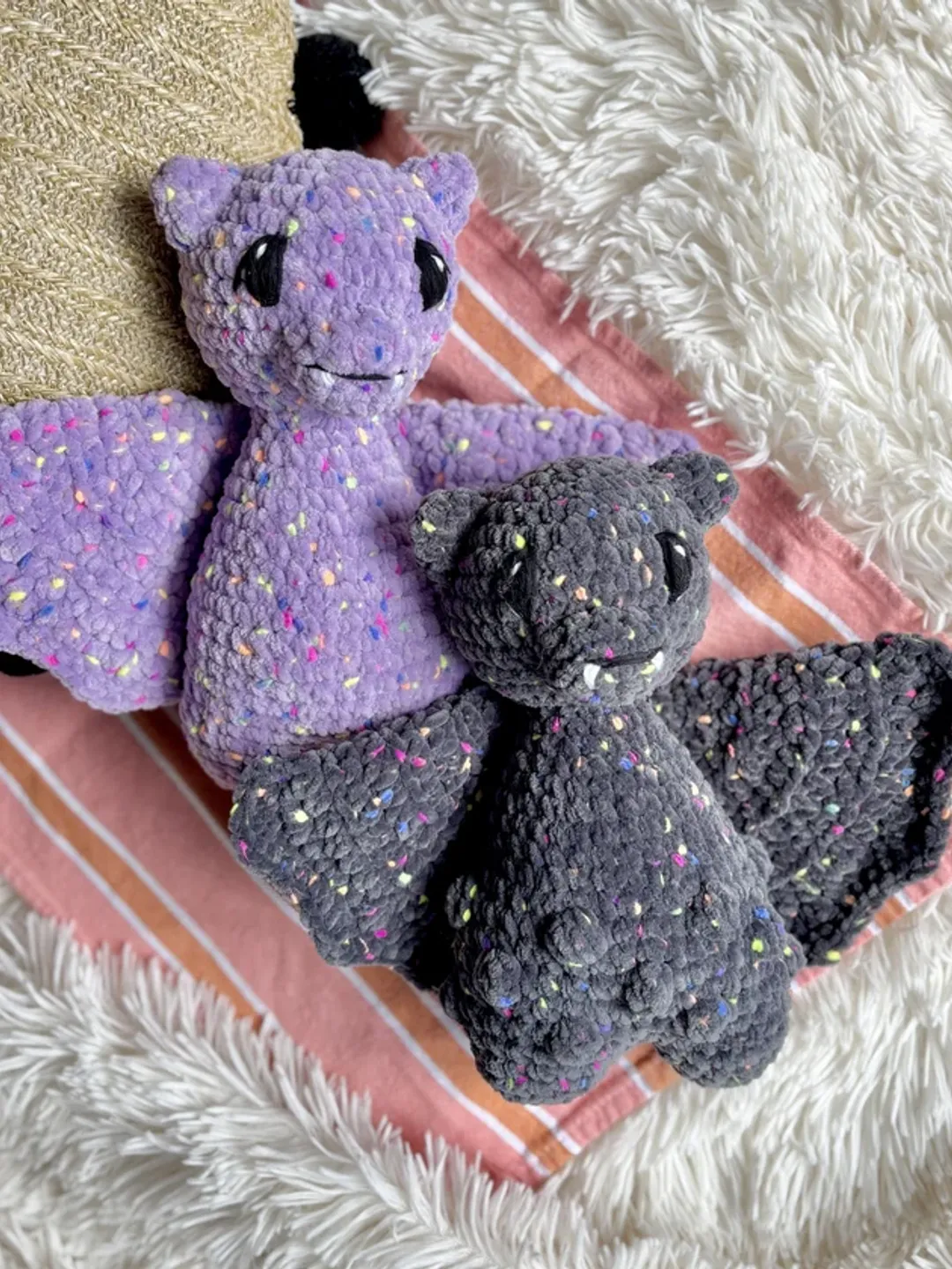 Boo the Bat Crochet Pattern PDF, Bat Amigurumi Pattern, Halloween Crochet, Cute Bat Toy, Spooky Crochet Pattern, Beginner Amigurumi