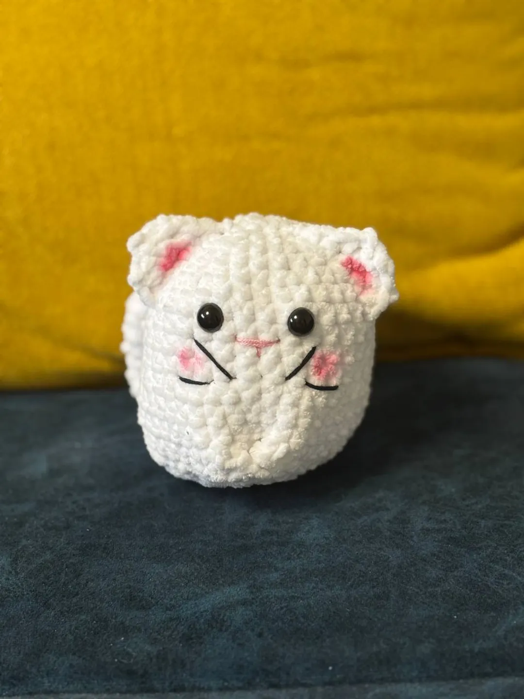 Handmade Crochet Kitten Amigurumi