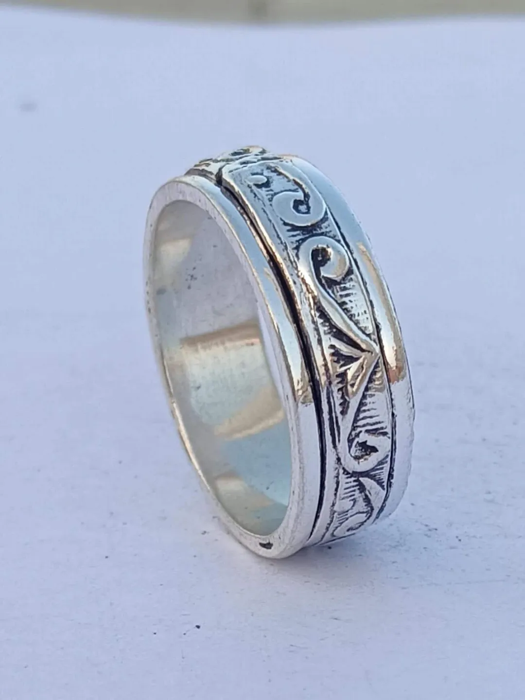 Most Popular Gifts Ring, Handmade Ring, Favorite Woman jewelry Ring, Spinner Ring, Meditation & Band Ring, Anniversary Gifts Ring,