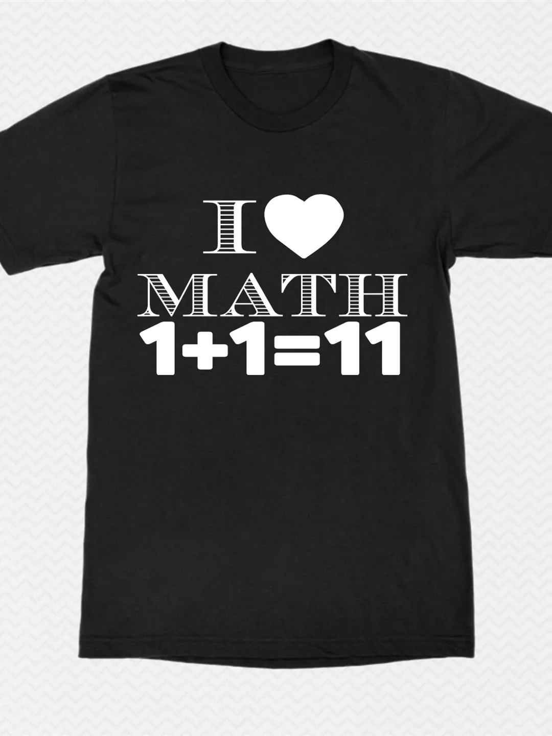 T Shirt Design: I Love Math Design For Shirts