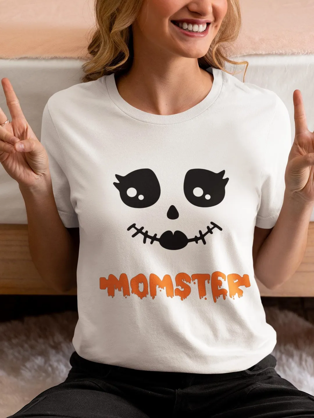 Momster & Dadcula Halloween Matching T-Shirts, Spooky Family Tees