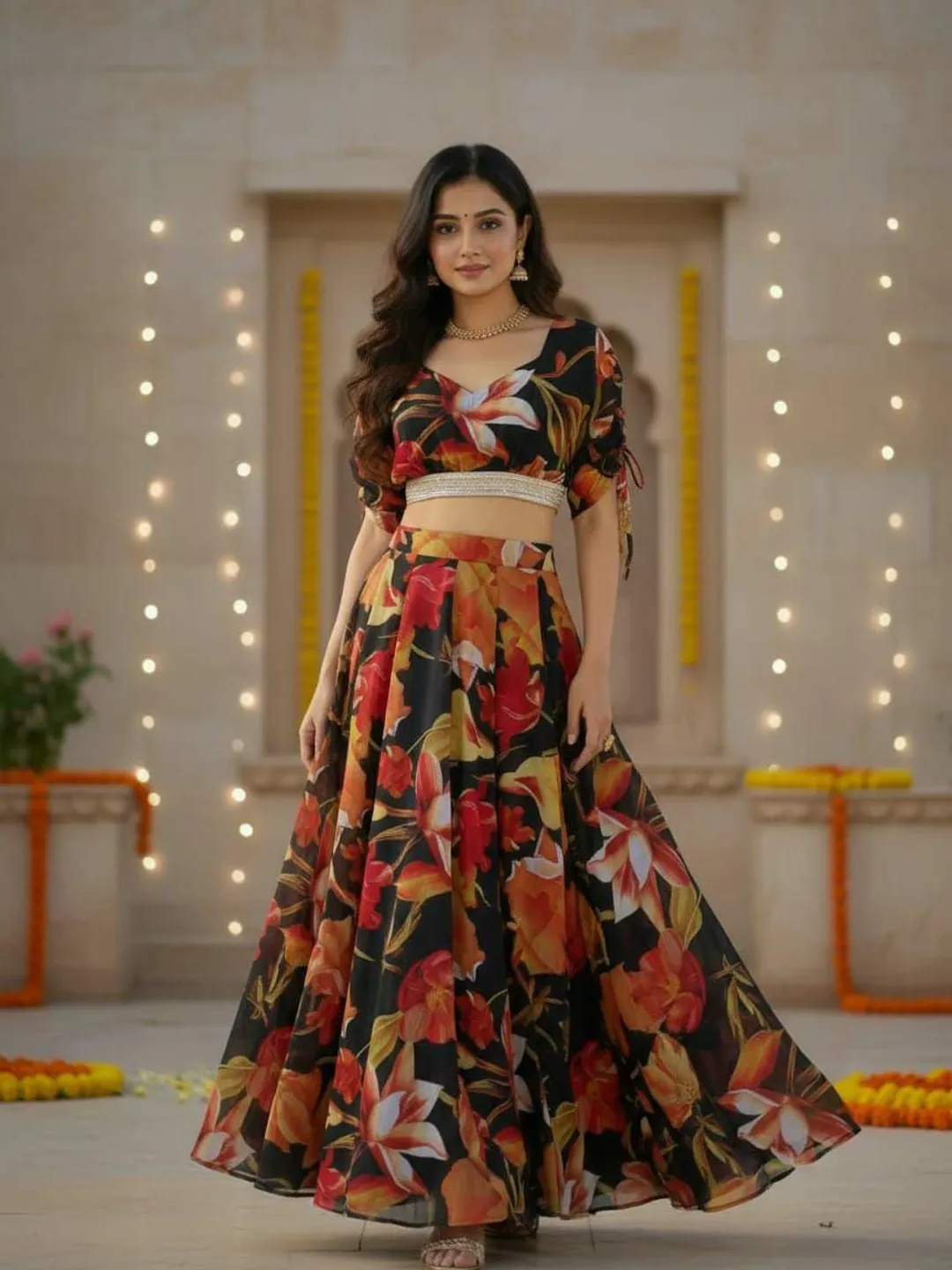 floral party wear indian dresses Bridal Heavy Indian Pakistani Designer eid Party Wear Floral Dress Anarkali Gown
