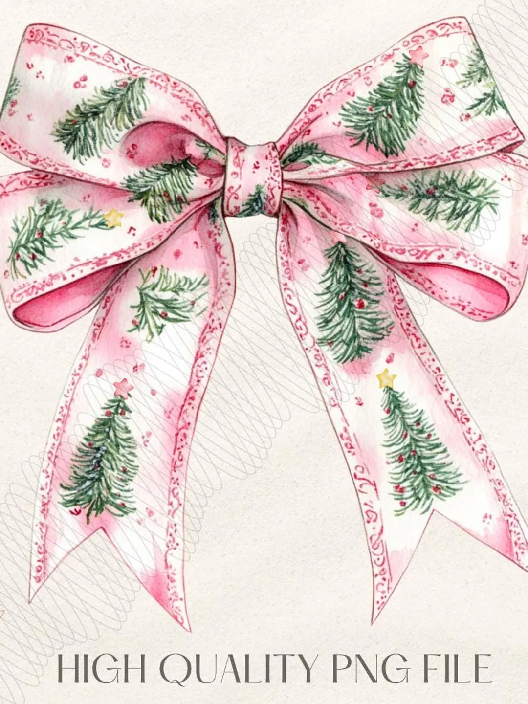 Christmas Coquette, Christmas Png, Pink Christmas, Retro Santa, Girly Christmas Bow, Christmas Trees, Soft Girl Era PNG, Trendy Christmas