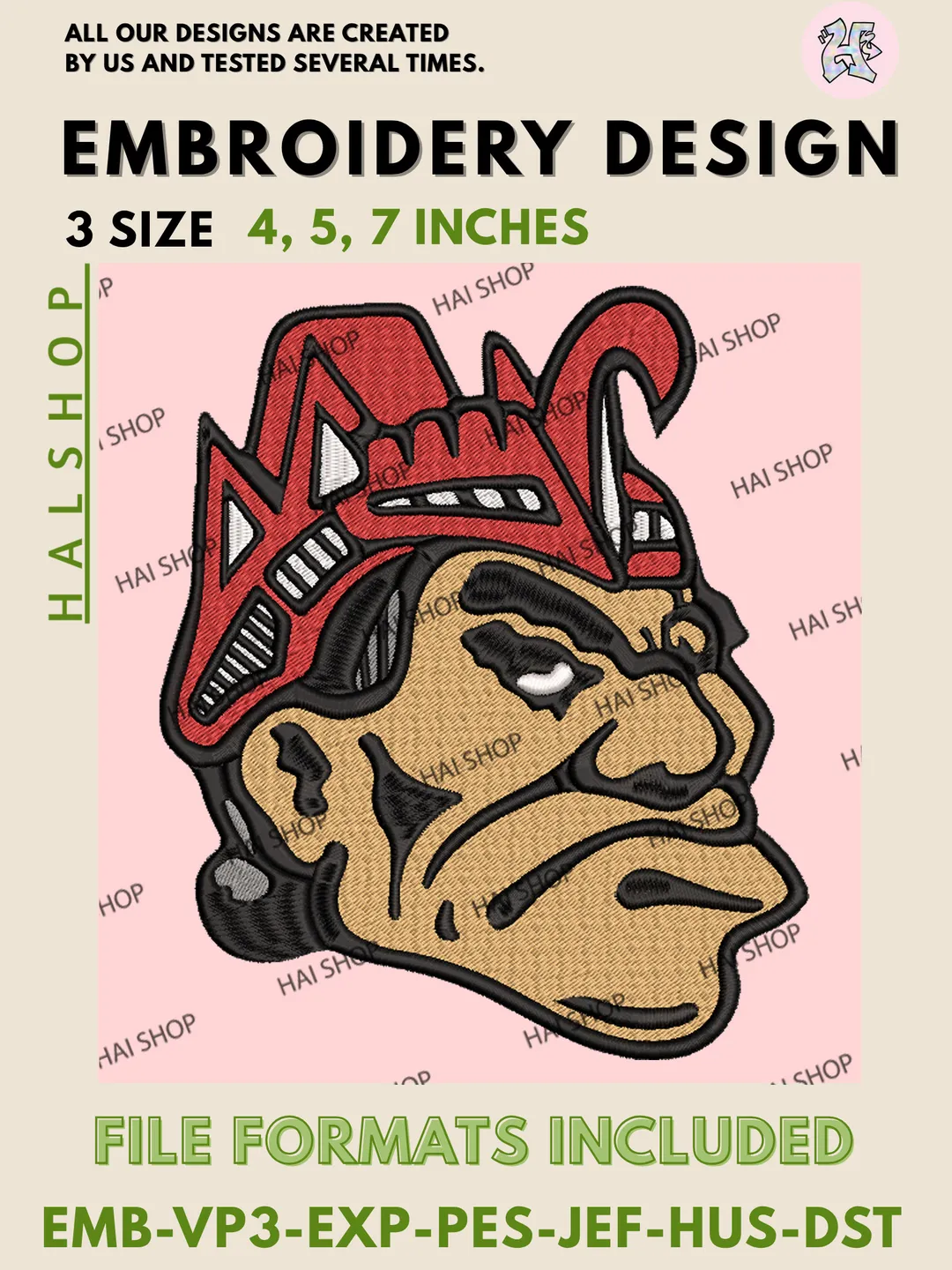 NCAA San Diego State Aztecs Team Mascot Logo Machine Embroidery Design Files, SDSU Aztecs College Team Logo Embroidery, NCAA Machine Embroidery Designs, Digital Download