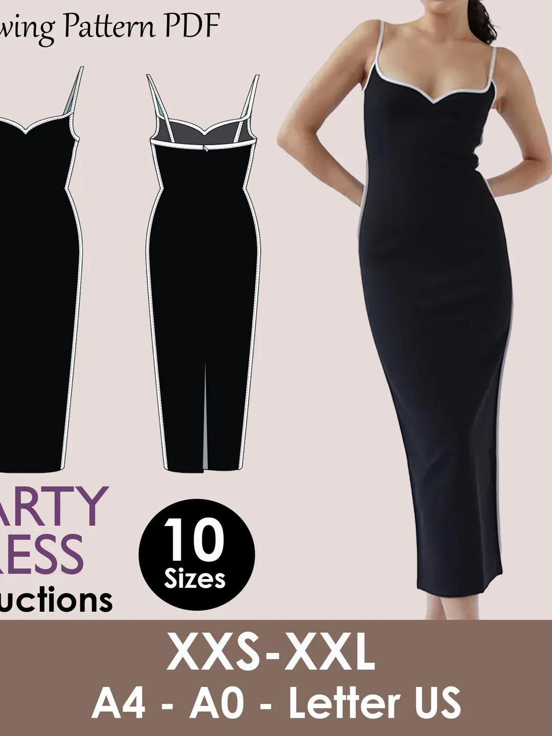 a line cocktail dress plus size 3/4 Sleeve Ruffle Deep V-Neck A-Line Midi Wedding Guest 5=handle1=Double Closet=izzy-curved-rattan-double-wardrobe-walnut its daily new arrivals 颜色:Cocoa Scoop Neck Dress in