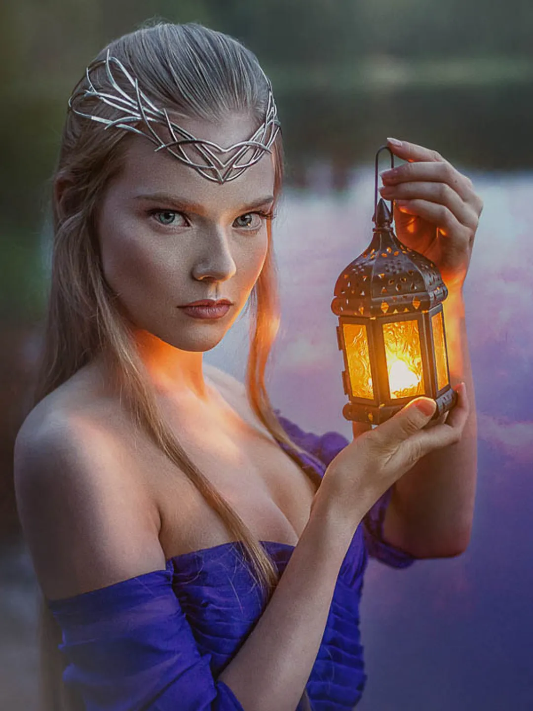 Wedding tiara bridal diadem Elven crown Jewelry fantasy circlet fairy Tiara bridal headband fantasy Tiara  Morgana