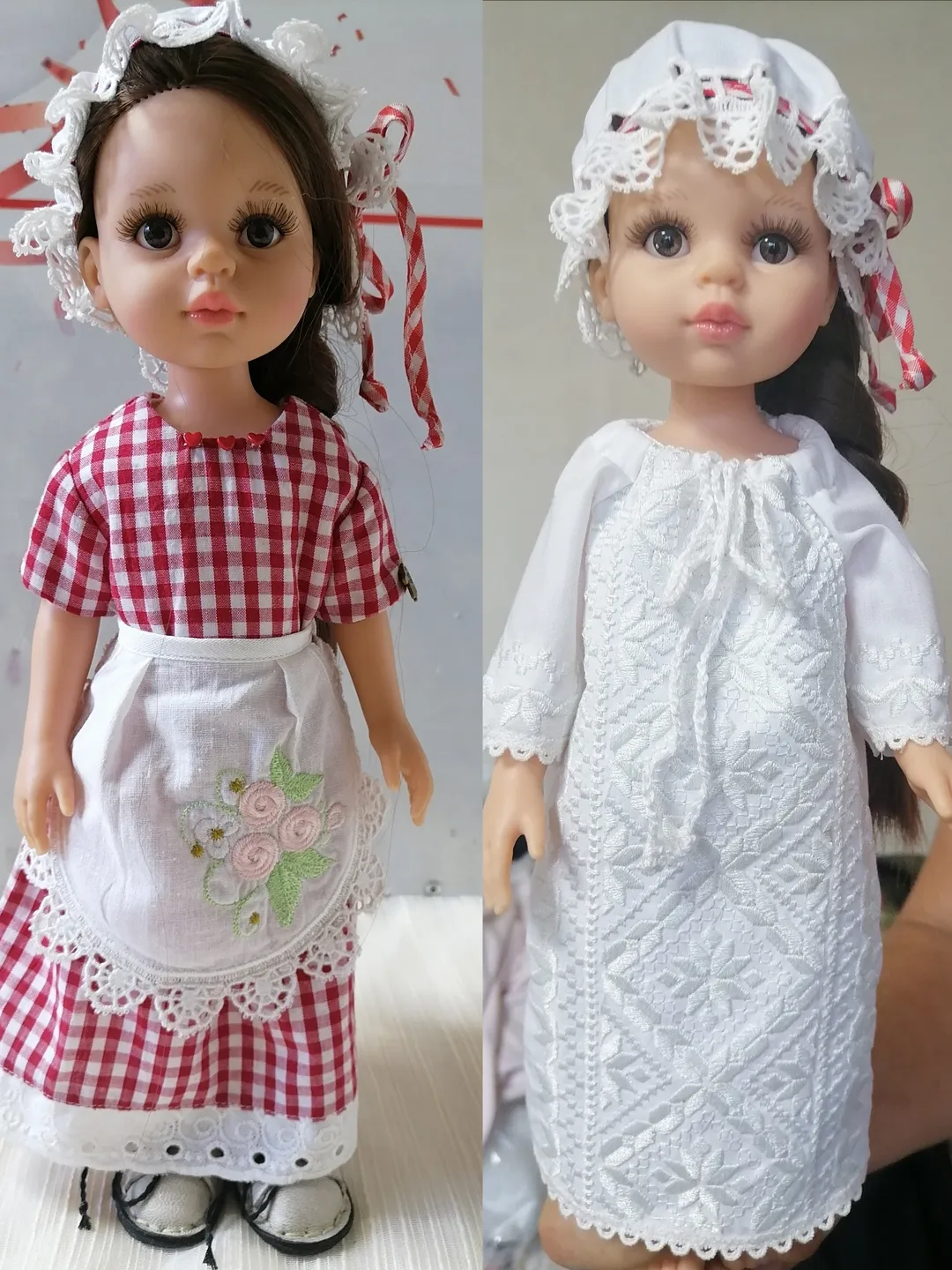 Clothing set for Paola Reina Embroidery Design DIGITAL EMBROIDERY