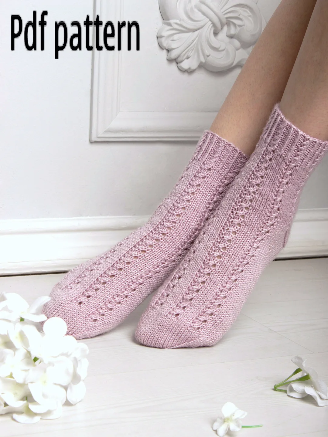 Sock knitting pattern. Sock pattern woman's.