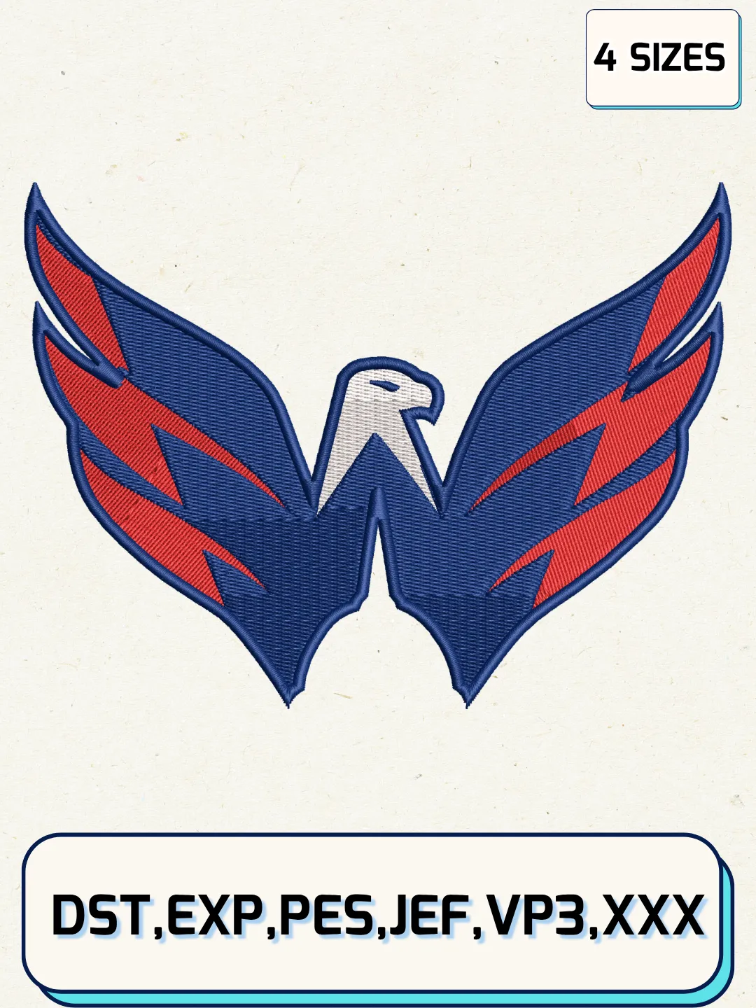 Chicago Blackhawks Alternate Logos Embroidery Design Files, NHL