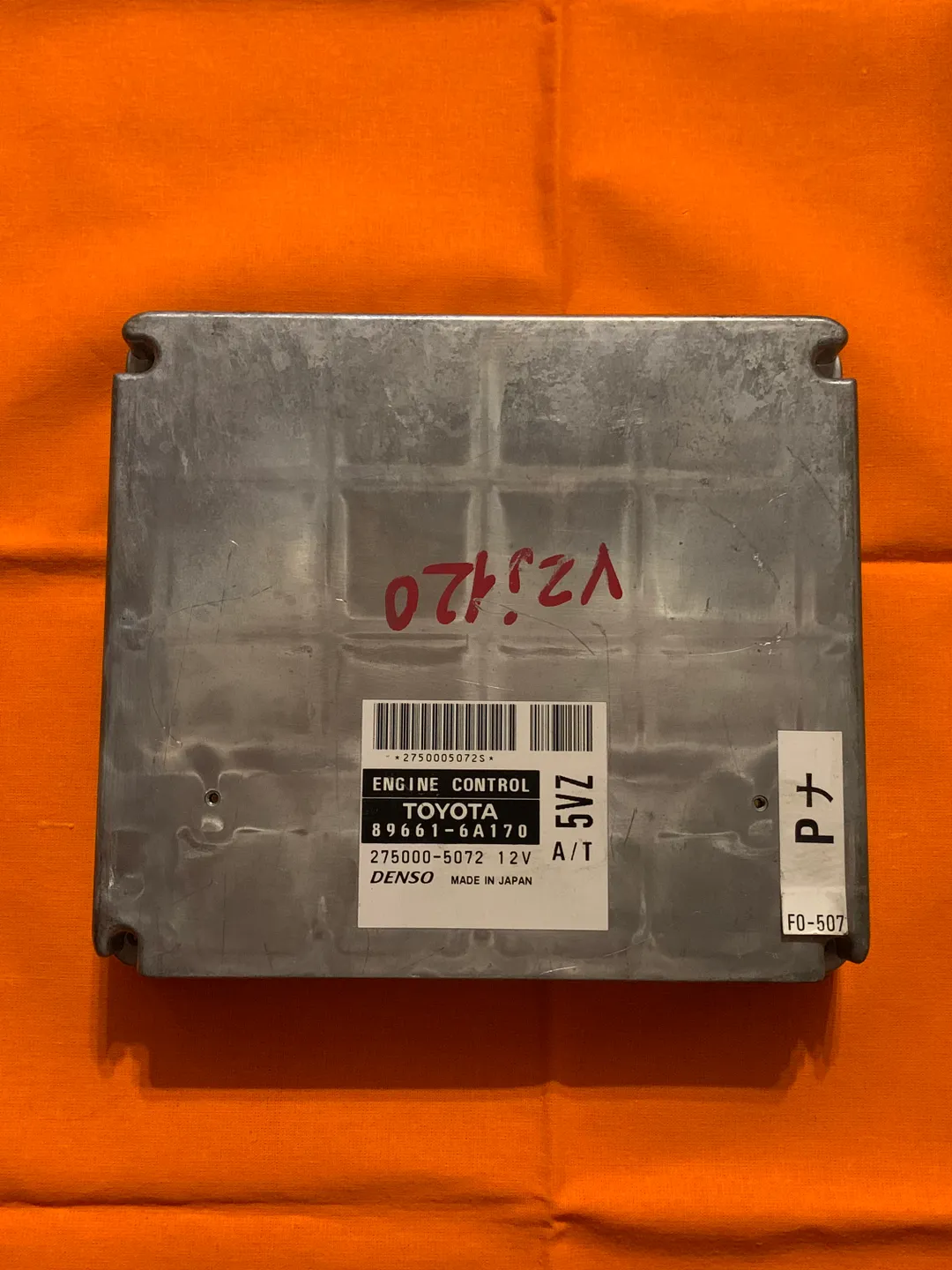 Engine control module ECU 89661-6A170 896616A170 Toyota Land