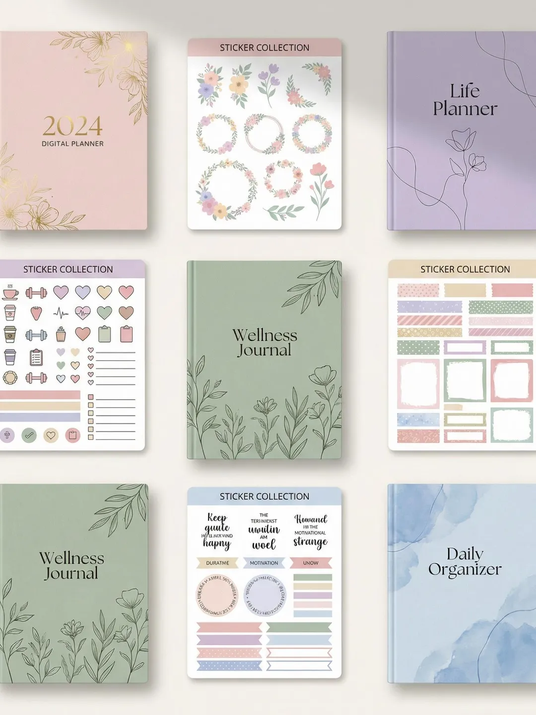 All In One Digital Planner 2026, 2027, 2028 Digital Planner, Digital ...