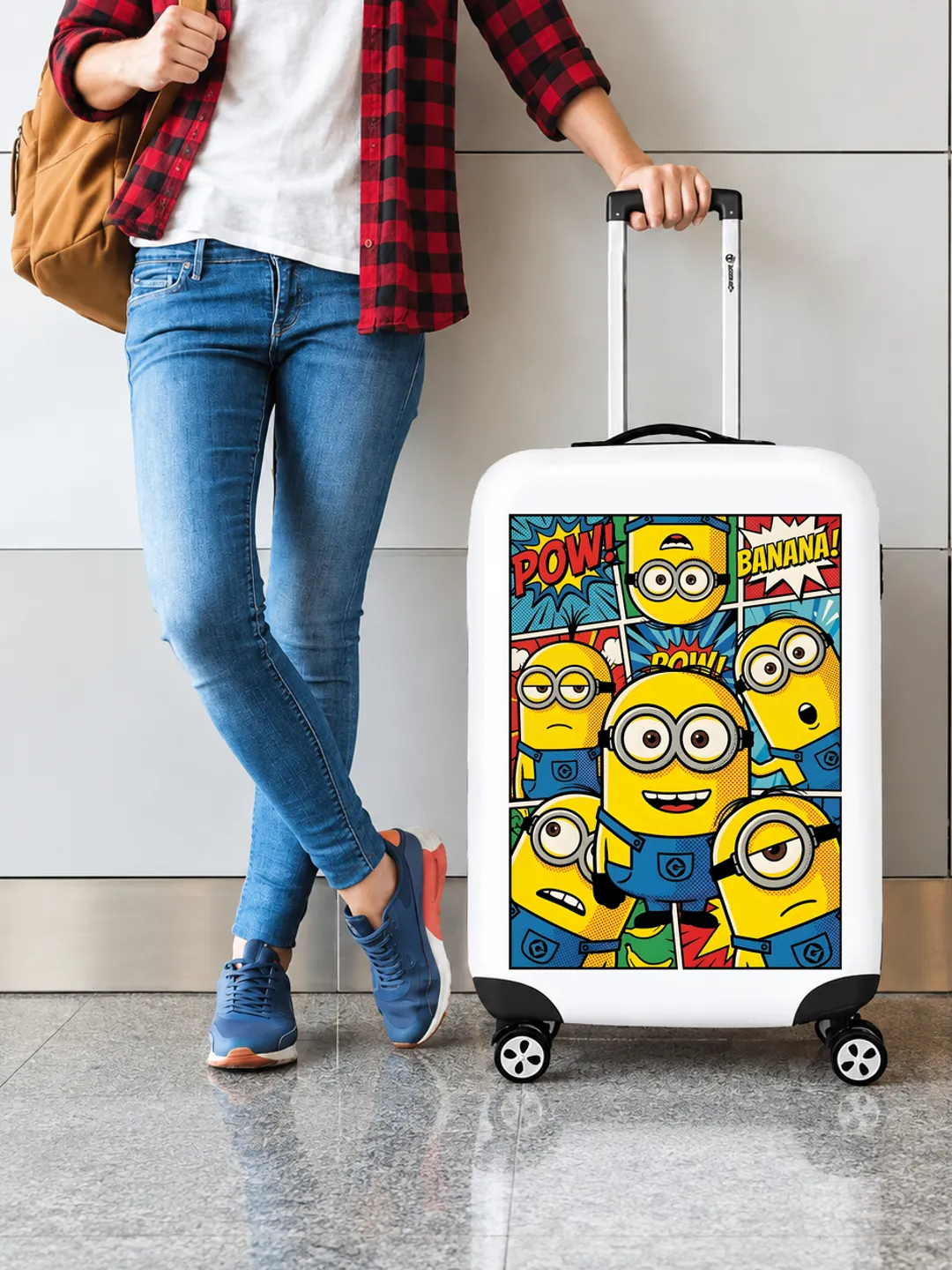 minion Y2K Luggage Cover