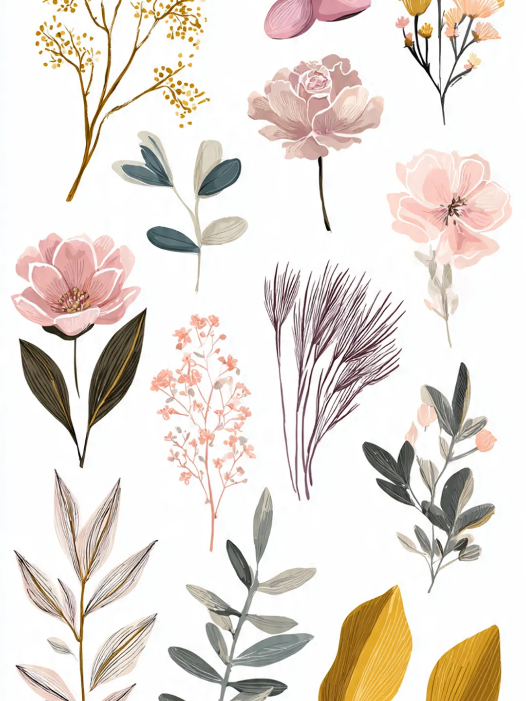 Flowers Pattern PDF – Elegant Floral Designs Collection
