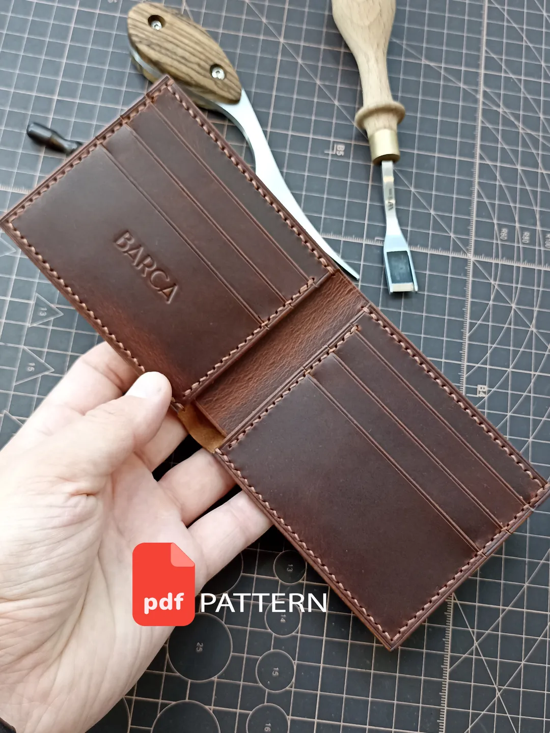 Leather PDF pattern