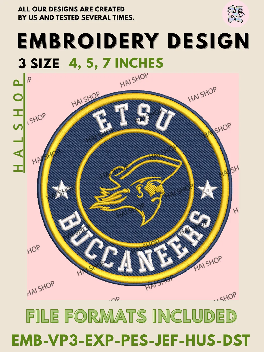 East Tennessee State Buccaneers Team E Letter Logo embroidery designs, NCAA ETSU Buccaneers Logo Machine embroidery designs, NCAA Team Logo embroidery designs, NCAA Game Day Machine embroidery designs, Digital Download